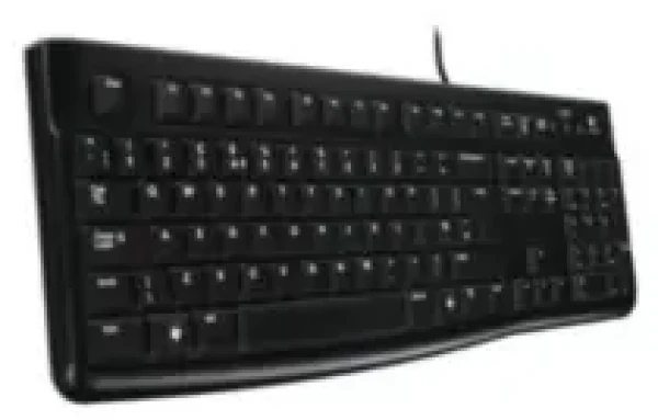 Logitech Media Keyboard K120 / Klávesnica / USB / CZ / čierna (920-002485)
