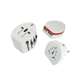 MicroConnect SKROSS WORLD adaptér Dual USB biela (PETRAVEL12)