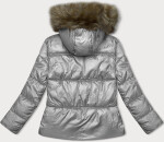 Dámska bunda S'west Grey Bubble Jacket (B8190-9) odstíny šedé M (38)