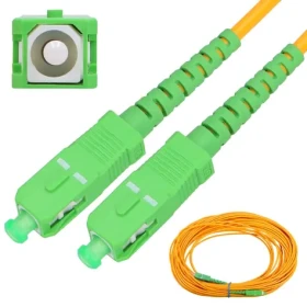 Extralink SC/ APC-SC/ APC / Patchcord / Jednomódový / Simplex / G.657A1 / 3 mm / 5 m