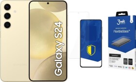 Samsung Galaxy S24 5G 8/256GB Żółty (SM-S921BZY) + FlexibleGlass