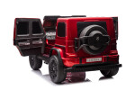 Mamido Mamido Elektrické autíčko Mercedes G63 AMG 2x24V 4x200W XXL lakované červené