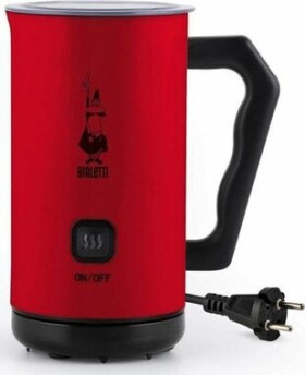 Bialetti MKF02 elektrický napeňovač mlieka červená / penič mlieka / 300 ml (AGDBLTSDM0005)
