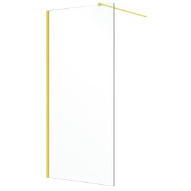 KERRA - Sprchová zástena Milagro 90 - Kút Walk-In - Zlatá 5907548117342