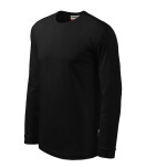Tričko Street LS unisex čierne M