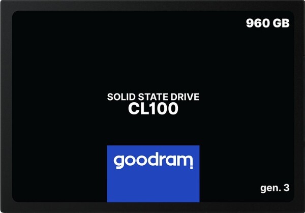 GoodRam CL100 960GB 2.5" SATA III (SSDPR-CL100-960-G3)