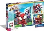 Clementoni PUZZLE Spidey a jeho úžasní priatelia /3x48 dielikov/ od 5 rokov