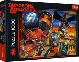 Trefl - Puzzle - Dungeonsamp;Dragons: Počiatky dračieho brlohu