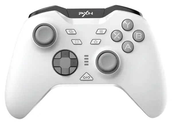 PXN P5 biela / Herný ovládač / Bezdrôtový / PC, Switch, Android, iOS / Hall Effect joysticky / 1000 Hz (PXN-P5 WHITE)