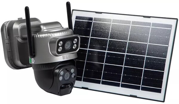 Blow vonkajšia kamera WiFi PTZ 4MP H-384 DualLens + panel słoneczny