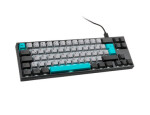 Ducky MIYA Pro Moonlight TKL MX-Blue šedá / Herná klávesnica / podsvietená / mechanická / drôtová (USB) / DE (MY69CC2W/LLPn2B1)