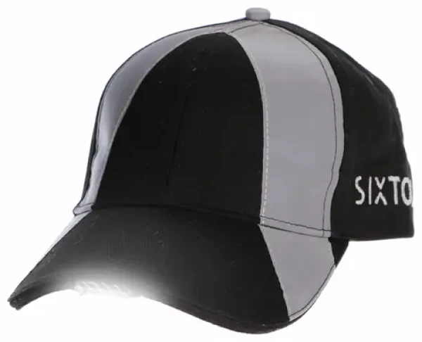 SIXTOL B-CAP SAFETY 25lm čierna / Reflexná šiltovka s LED svetlom / nabíjacia / USB / uni veľkosť (SX5040)