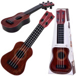 Mamido Detská mini gitara ukulele 25 cm modrá