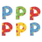 Bigjigs Toys Hviezdičkové písmenko P