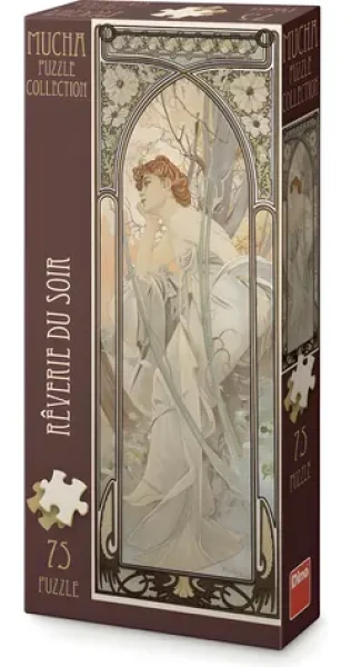 Dino Puzzle Alfons Mucha - Snívanie večera
