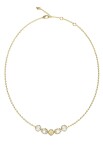 Guess Trblietavý náhrdelník s čírymi kryštálmi Mamounia JUBN05569JWYGT/U