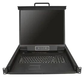 19" StarTech Rackmount KVM konzola / KVM konzola / LCD 1280x1024 / 8 portov / 1U (RKCONS1908K)
