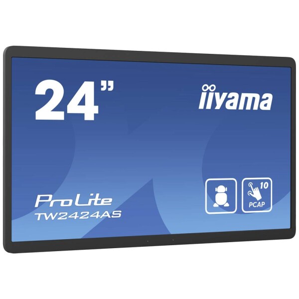 23.8 IIYAMA TW2424AS-B1 / IPS / 1920x1080 / 1000:1 / 250cd-m2 / 14ms / HDMI + USB-C / repro / VESA (TW2424AS-B1)