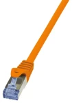 LogiLink Patch kábel Cat6A oranžová / Patch kábel / S/FTP / RJ-45 / 0,5 m (CQ3028S)