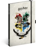 NOTIQUE Notes Harry Potter, linajkový, 13 x 21 cm (A-34384)