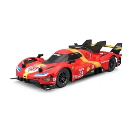 Maisto RC Ferrari 499P LHM (2023 24H LE MANS CHAMPION) so svetlami červená