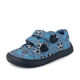 Chlapčenské barefoot tenisky Protetika KORO BALL modré - 25