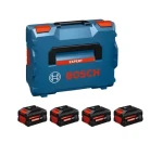 BOSCH EXBA18V-55 4X / Sada aku batérií / 18V / 5,5 Ah / Li ION / L-BOXX 136 (1600A0373H)