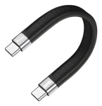 Equip USB4 Gen 3x2 PD 240 W čierna / Dátový a nabíjací kábel / USB-C - USB-C / 40 Gbit/s / 0,13 m (128410)