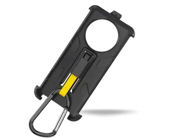 MyPhone Kryt pre Hammer Iron 6 s karabínou čierny / Kryt na mobilný telefón / otočný klip 180° (AKC001465)
