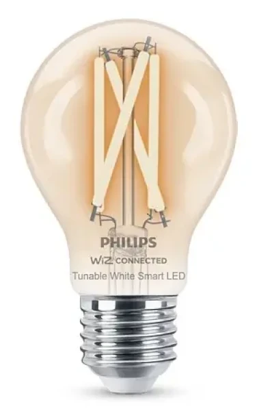 Philips SMART filament E27 7W / múdra LED žiarovka / 806 lm / 2700 - 6500 k / stmievateľná (929003017221)