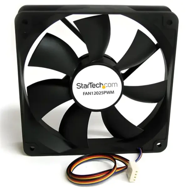 StarTech Ventilátor 120x25mm PWM čierna / Ventilátor / 120 mm / 4-pin PWM / MTBF 40000 h (FAN12025PWM)