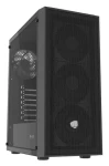 Fury Shobo SH8F čierna / PC skriňa / Midi Tower / ATX / micro-ATX / Mini-ITX / 2x USB 3.0 / priehľadná bočnica (NFO-2401)