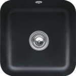 VILLEROY & BOCH VILLEROY & BOCH - Keramický drez Villeroy &amp; Boch podstavný Cisterna 50, 670301R7, Pure Black 670301R7