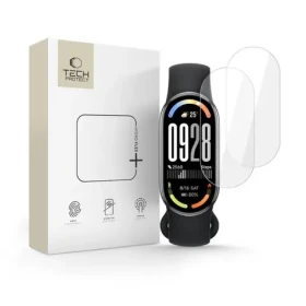 Tech-Protect Gydro Flex+ / Hydrogel fólia / 2-pack / XIAOMI SMART Band 8 / 9 / 10 / NFC