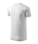 Heavy Nové tričko unisex biele 2XL