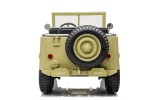 Mamido Mamido Detský elektrický Jeep Willys 24V 4x4 trojmiestny béžový