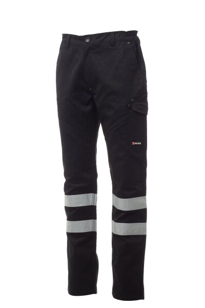 Pracovné nohavice Payper WORKER REFLEX Farba: Čierna Tmavá, Veľkosť: 2XL (001258033114047XXL)