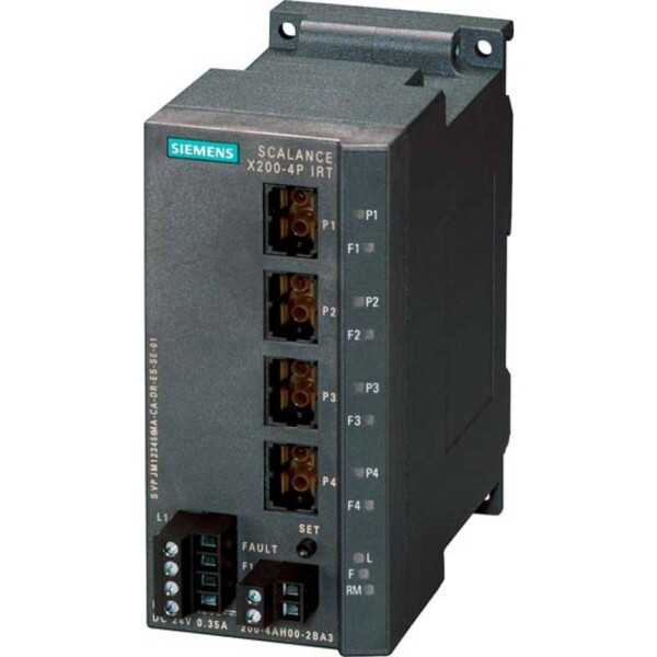 Siemens 6GK5200-4AH00-2BA3 priemyselný ethernetový switch 10 / 100 MBit/s; 6GK52004AH002BA3