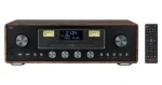 AKAI AM-100 RHAPSODY hnedá, čierna / Mikrosystém / Bluetooth 5.0 / DAB+/FM / CD/USB / 30W RMS (AM-100 RHAPSODY)