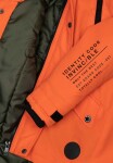 Chlapčenský kabát Parka, Minoti, Blazer 2, oranžová - 80/86 | 12-18m