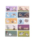 FILIBABBA Detské puzzle rodič a dieťa -zvieratká z farmy - Farm animals