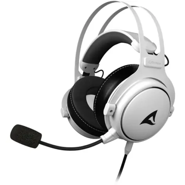 Sharkoon Skiller SGH50 biela / herné slúchadlá s mikrofónom / drôtové / 3.5 jack (4044951040148)