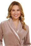 Dámsky župan 1078 beige plus - Doctornap Béžová XXL