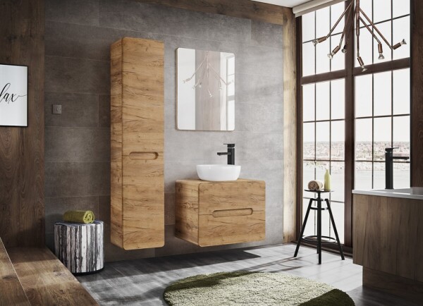 COMAD - Skrinka pod umývadlo na dosku 60cm 2 zásuvky ARUBA CRAFT 5907611649145