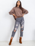 Blúzka RV BL 5185.92P hnedá S/M