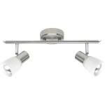 Brilliant Luca 35813/77 stropná lampa LED E14 80 W nerezová oceľ, chróm, biela; 35813/77