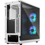 Fractal Design Focus 2 RGB čierno-biela / ATX / 2x USB 3.0 / 2x 140mm / bez zdroja / prachové filtre / priehľadná bočnica (FD-C-FOC2A-04)