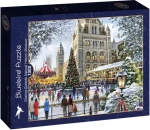 BlueBird Puzzle Korčuľovanie pred Prírodovedným múzeom