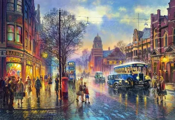 Castorland 104499 Puzzle Abbey Road 1930