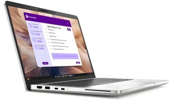 DELL Pro 13 PLUS PB13250 strieborná / Notebook / 13,3" FHD+ / Intel Core Ultra 7 268V / 32GB / 512GB SSD / W11P / Copilot+ (393F2)